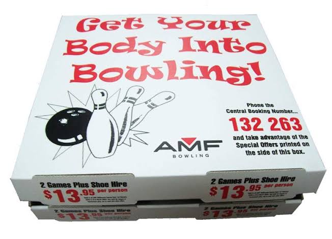 pizza box advertising