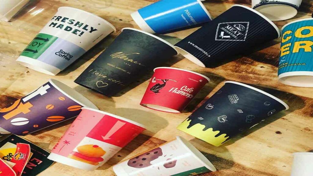  paper cups business advertising

