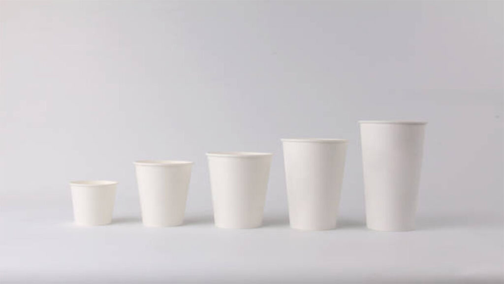 Different cup sizes 
