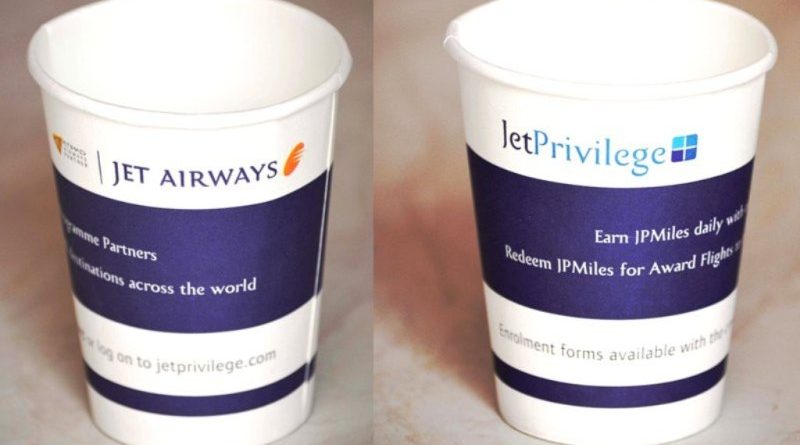 Cup branding in Airlines-In-flight Advertising-Gingercup