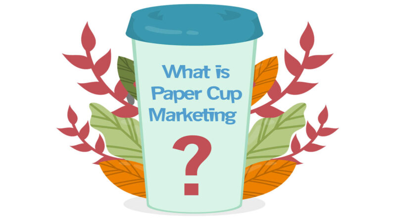 What is Paper cup marketing