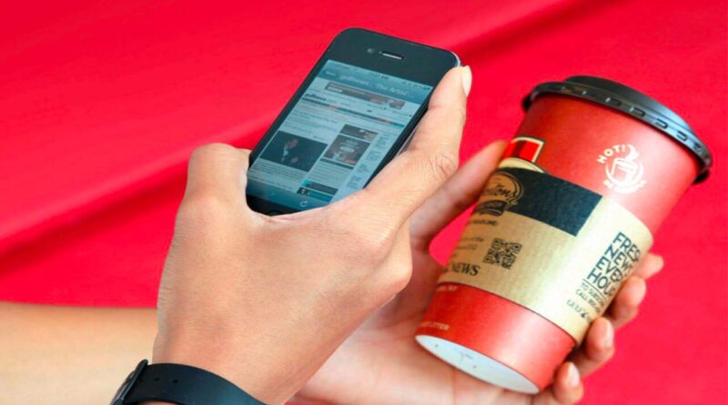 Scanning cup using phone