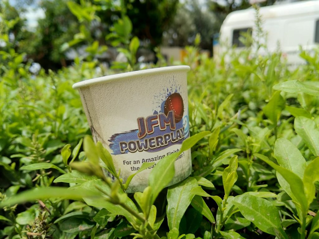 Advertisements on Coffee Cups-Brand Promotional Campaign-gingercup