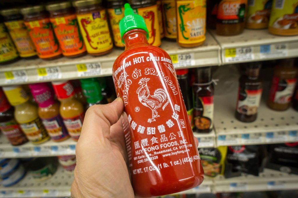 Sriracha word of mouth advertising