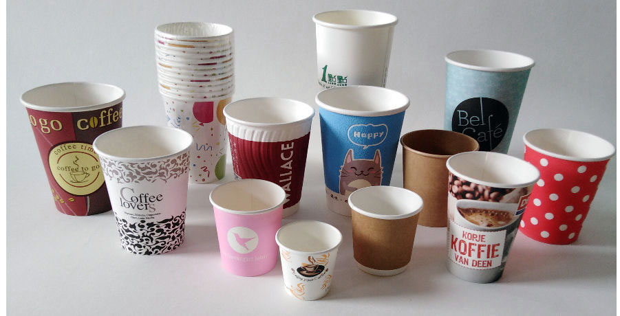 multi color paper cup