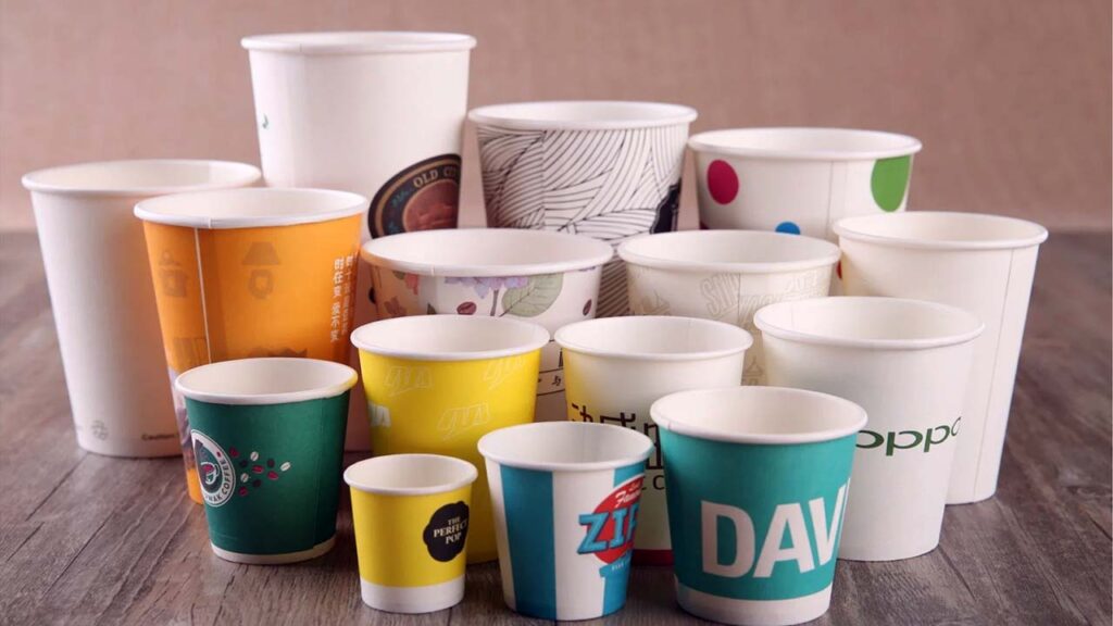 printed paper cups